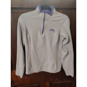 The North Face 1/4 Zip Fleece Pullover Women's Size Small Light Purple